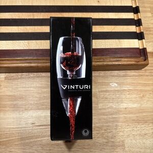 Vinturi Essential Wine Aerator, 3 Piece Boxed Set, Perfect for Red Wine